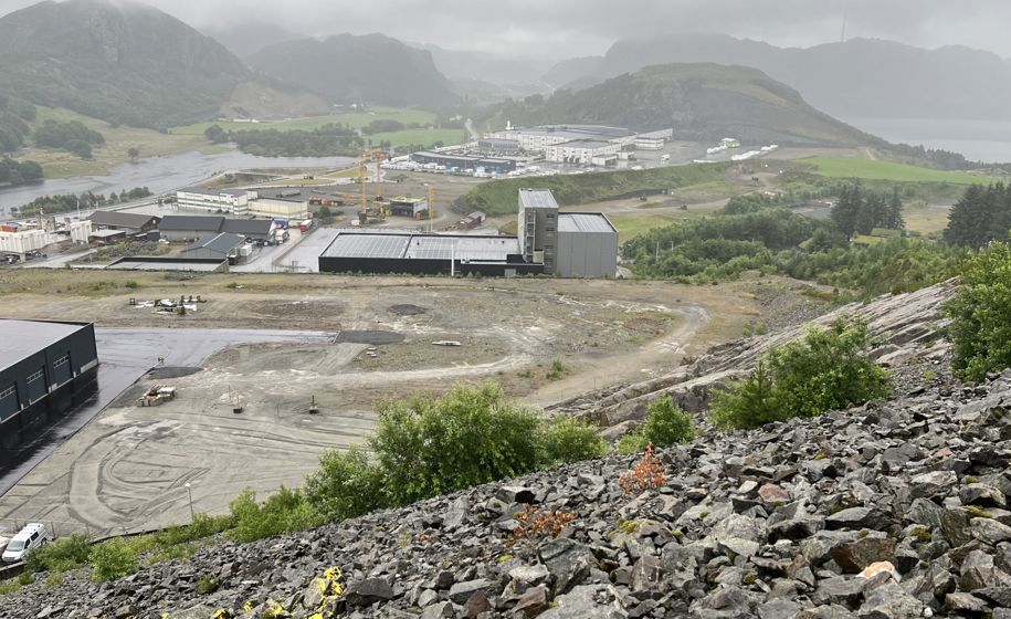 Bilde til Første spadetak for nytt sorteringsanlegg i Stavanger