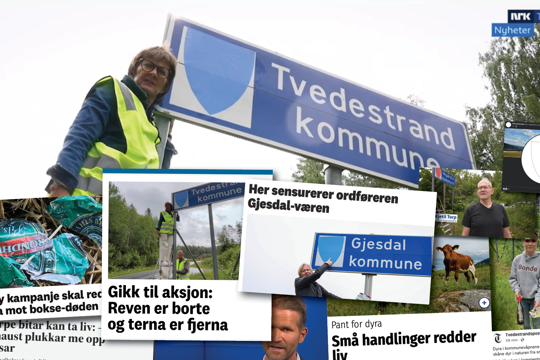 Bilde til Derfor fjerner vi dyr fra norske kommuneskilt