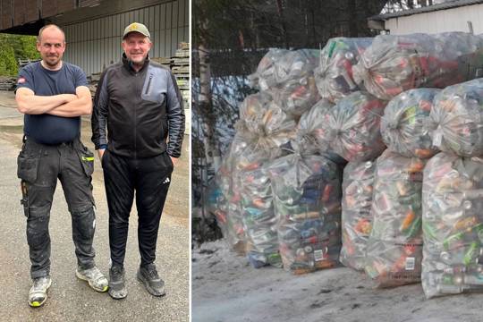 Bilde til   Idrettslag panter for hundretusener:  – Viser hvorfor Norge er verdens beste pantere